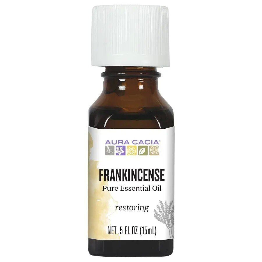 Aura Cacia Frankincense Essential Oil 0.5 Oz Oil