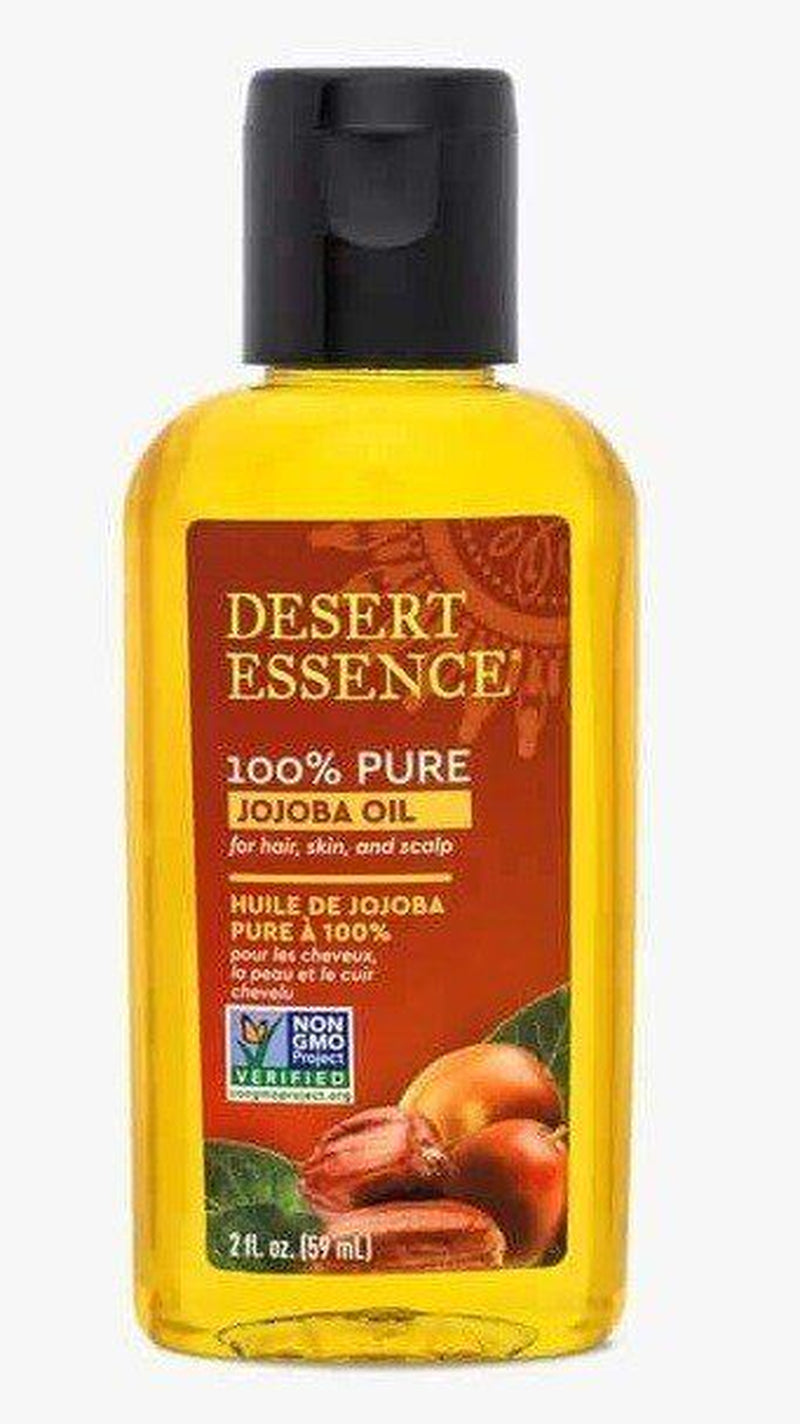 Desert Essence Jojoba Oil 100% Pure 2 Oz Liquid