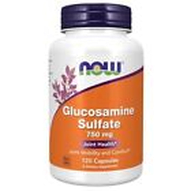 NOW FOODS Glucosamine Sulfate 750 Mg 120 Veg Capsules