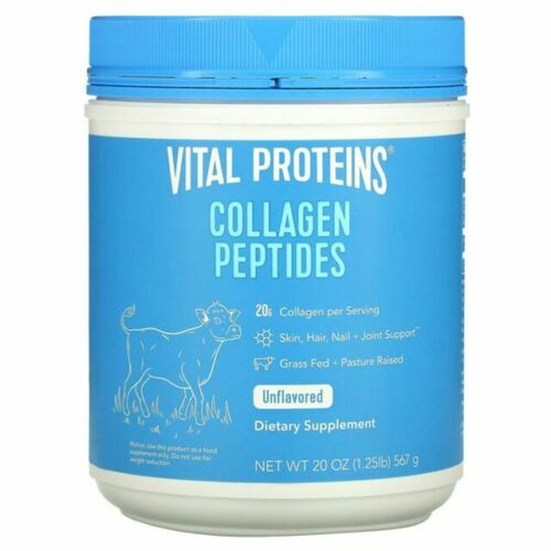 Vital Proteins Collagen Peptides Dietary Supplement Unflavored Powder 20 Oz-567G