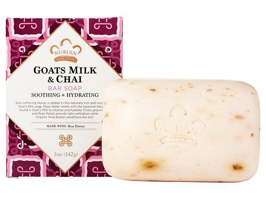 Nubian Heritage Goats Milk & Chai Soap 5 Oz Bar