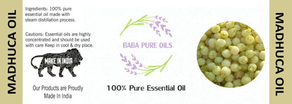 MADHUCA OIL PURE NATURAL ESSENTIAL PURE ORGANIC from INDIA USD