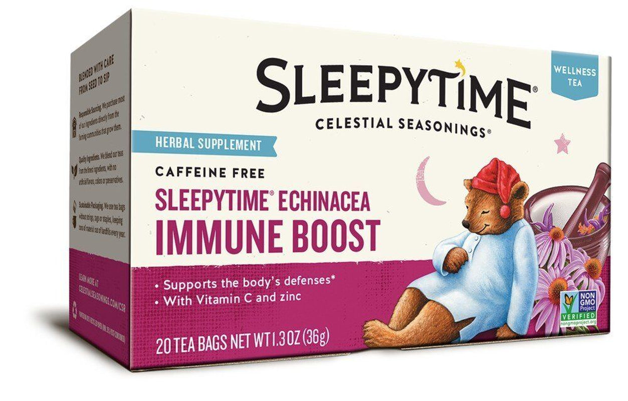 Celestial Seasonings Sleepytime Echinacea Immune Boost 20 Bag