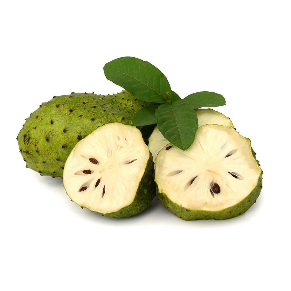 Dried Soursop Fruit Powder Organic Pure Natura Graviola Annona Muricat Tropical