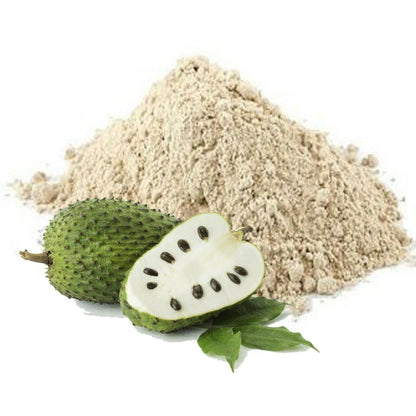 Dried Soursop Fruit Powder Organic Pure Natura Graviola Annona Muricat Tropical